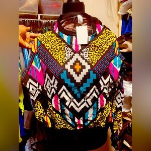 Multi color H&M sweater